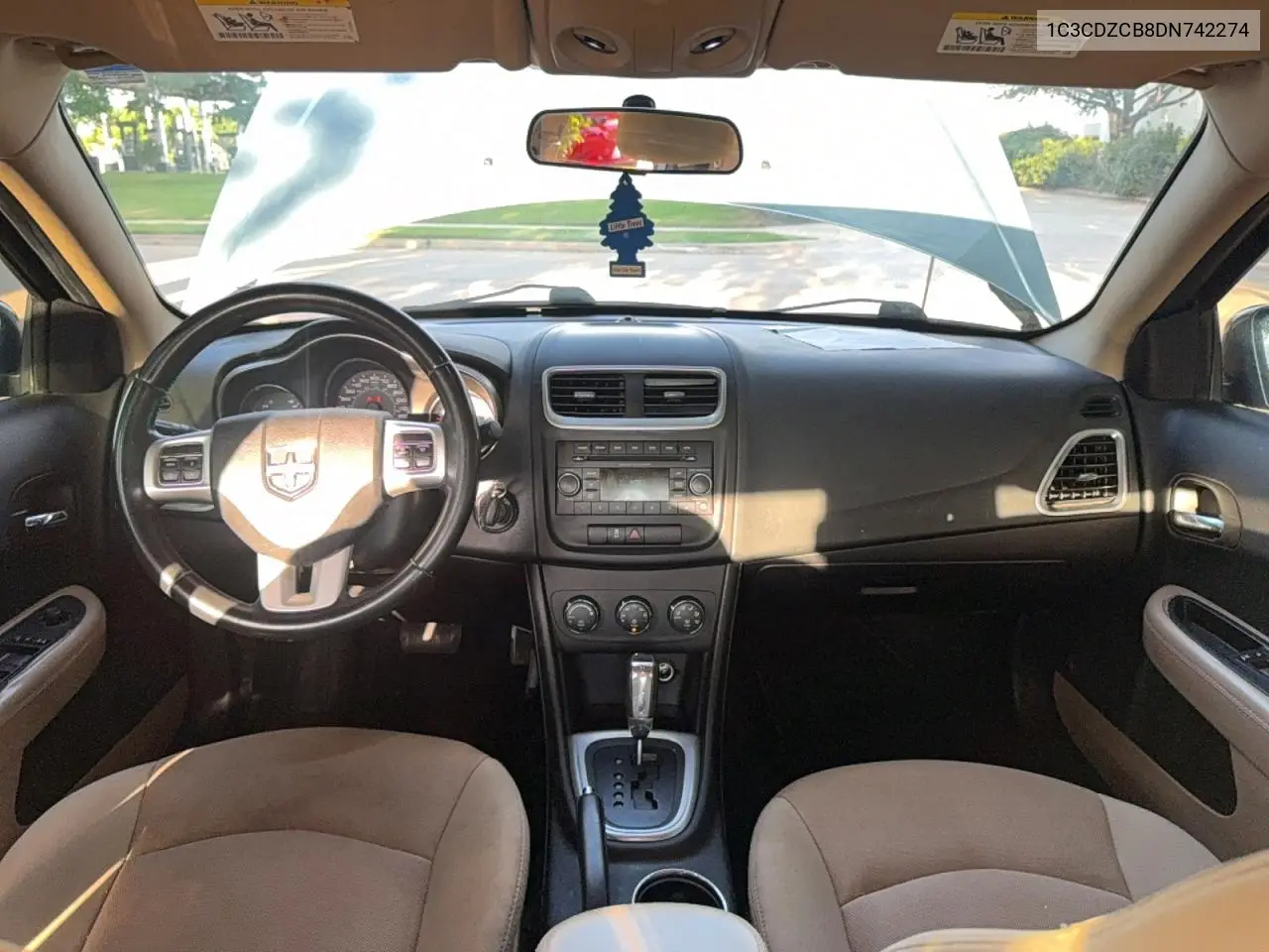 2013 Dodge Avenger Sxt VIN: 1C3CDZCB8DN742274 Lot: 55103366