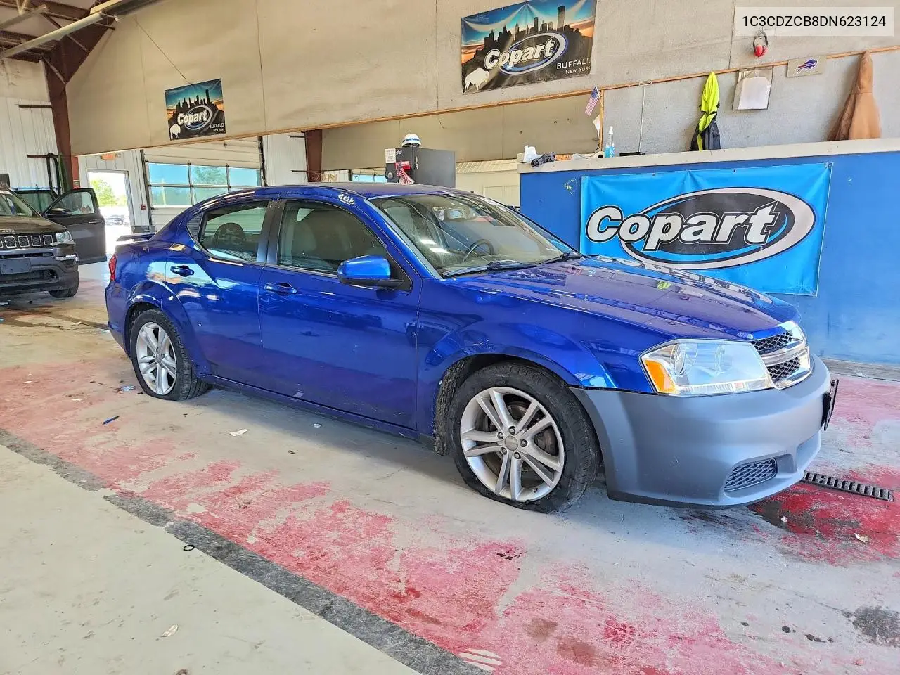 2013 Dodge Avenger Sxt VIN: 1C3CDZCB8DN623124 Lot: 55822726