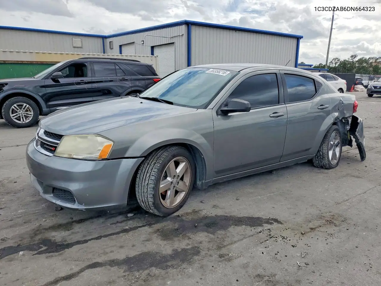 2013 Dodge Avenger Se VIN: 1C3CDZAB6DN664323 Lot: 56358216