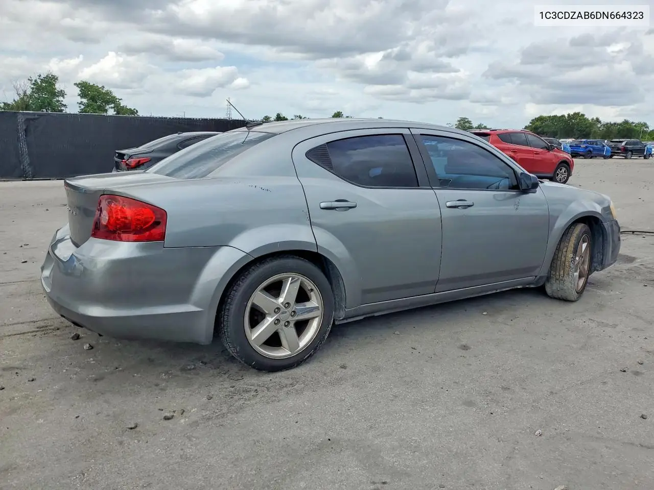 2013 Dodge Avenger Se VIN: 1C3CDZAB6DN664323 Lot: 56358216