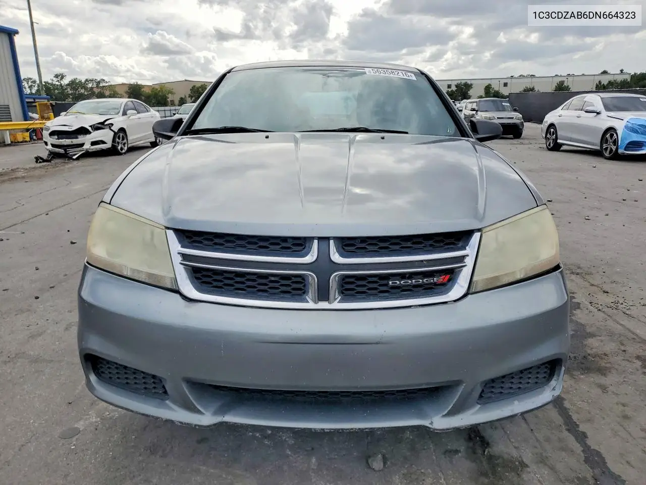 2013 Dodge Avenger Se VIN: 1C3CDZAB6DN664323 Lot: 56358216