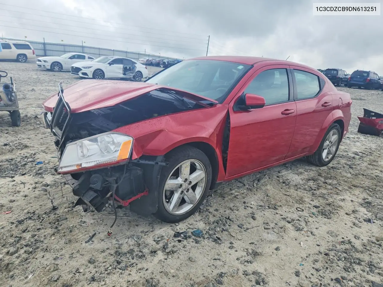 2013 Dodge Avenger Sxt VIN: 1C3CDZCB9DN613251 Lot: 56510976
