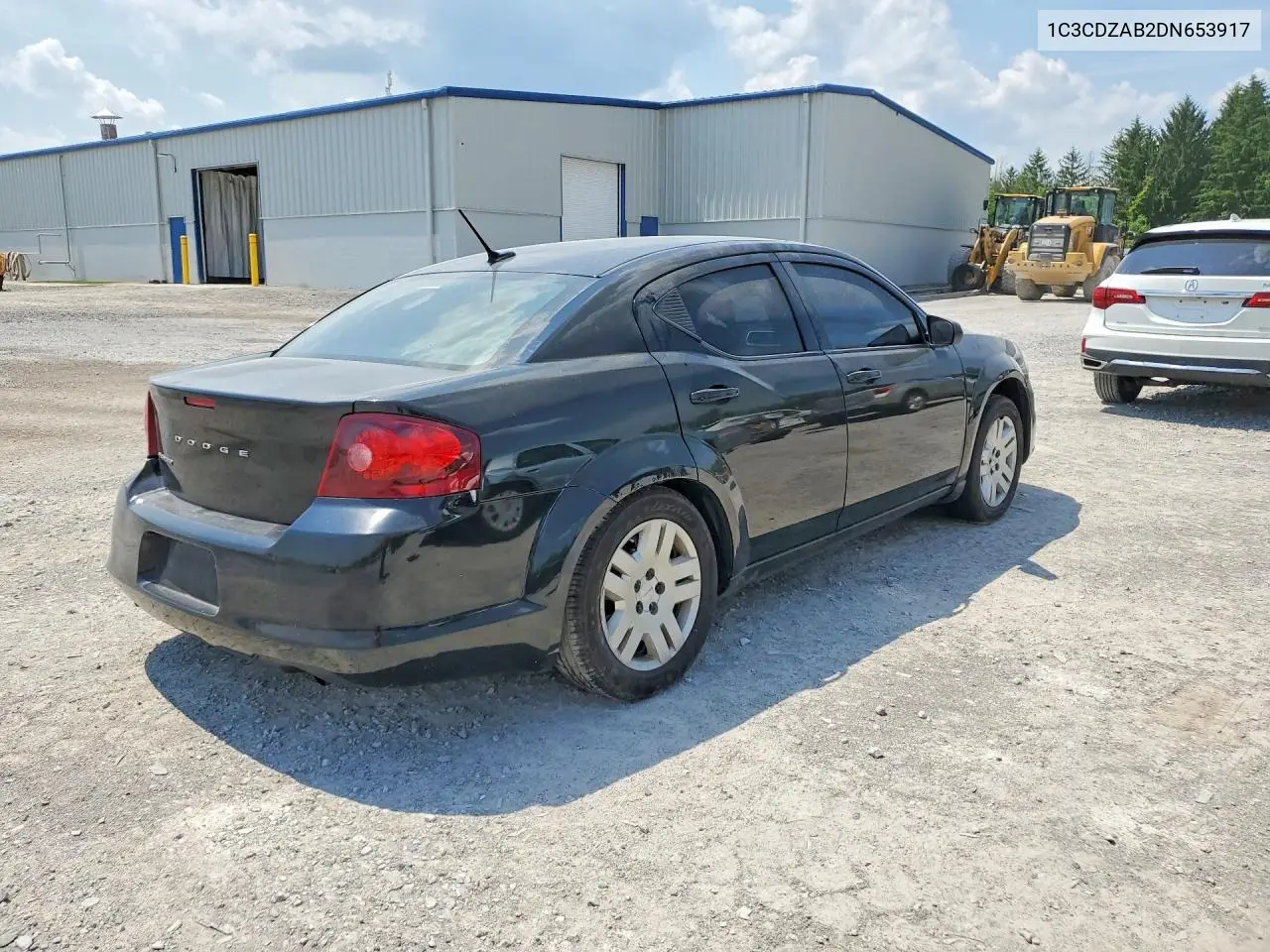 2013 Dodge Avenger Se VIN: 1C3CDZAB2DN653917 Lot: 56618436