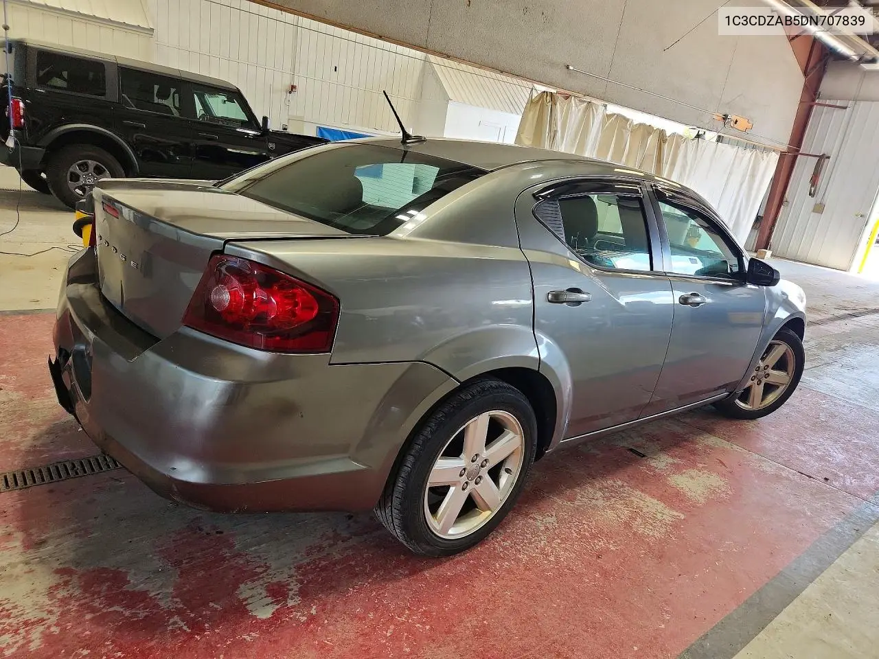 2013 Dodge Avenger Se VIN: 1C3CDZAB5DN707839 Lot: 57531396
