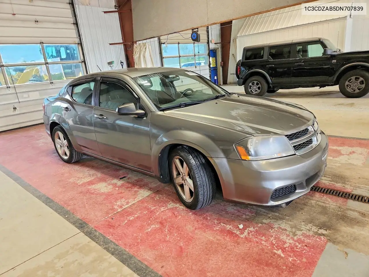2013 Dodge Avenger Se VIN: 1C3CDZAB5DN707839 Lot: 57531396