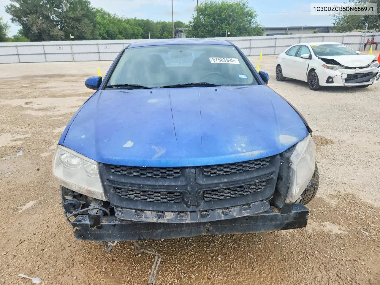 2013 Dodge Avenger Sxt VIN: 1C3CDZCB5DN656971 Lot: 57588996
