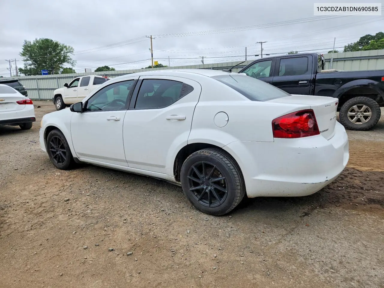 2013 Dodge Avenger Se VIN: 1C3CDZAB1DN690585 Lot: 58041376