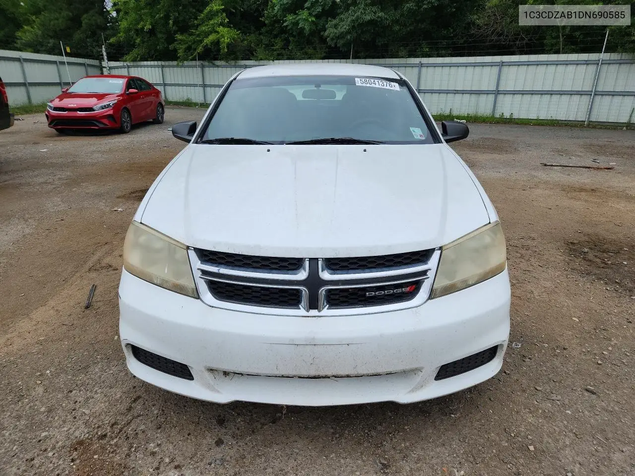 2013 Dodge Avenger Se VIN: 1C3CDZAB1DN690585 Lot: 58041376