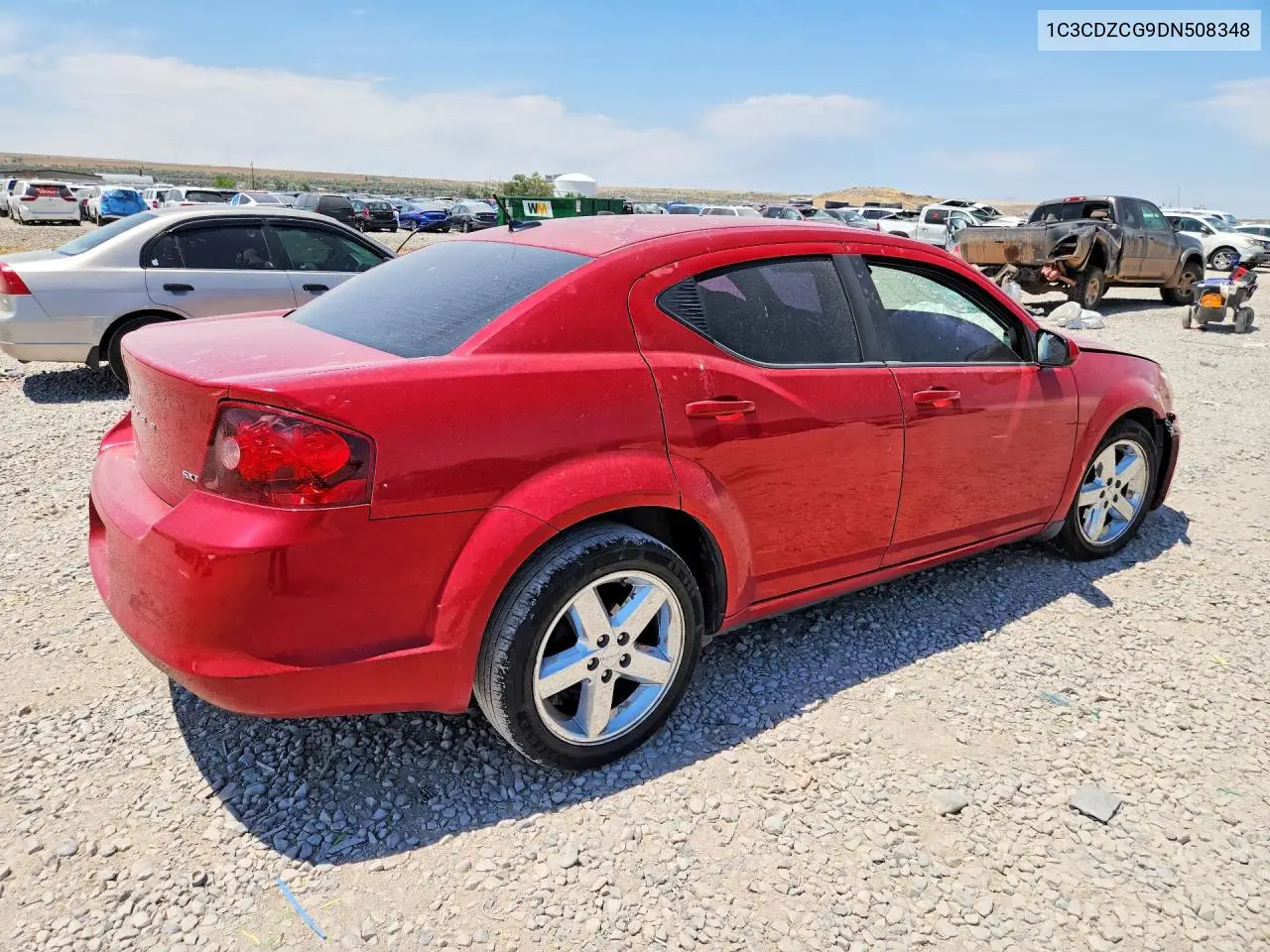 2013 Dodge Avenger Sxt VIN: 1C3CDZCG9DN508348 Lot: 58074416