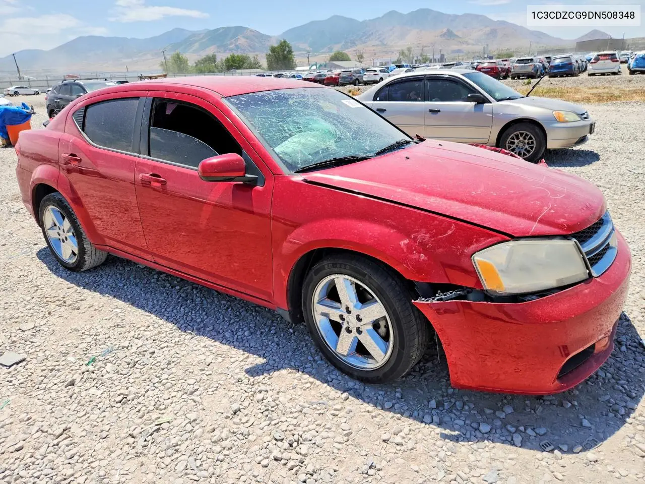 2013 Dodge Avenger Sxt VIN: 1C3CDZCG9DN508348 Lot: 58074416