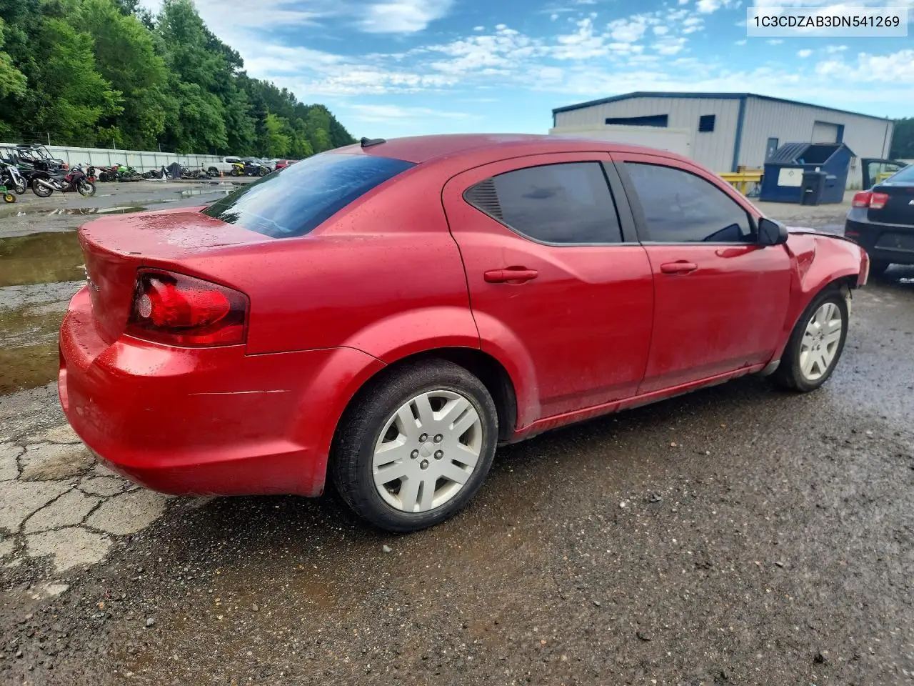 2013 Dodge Avenger Se VIN: 1C3CDZAB3DN541269 Lot: 58363136
