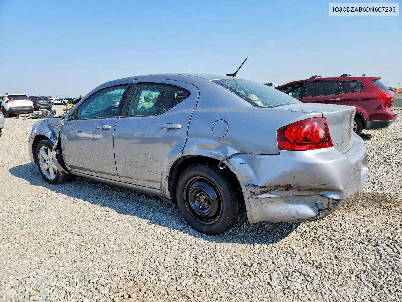 2013 Dodge Avenger Se VIN: 1C3CDZAB6DN607233 Lot: 58662316