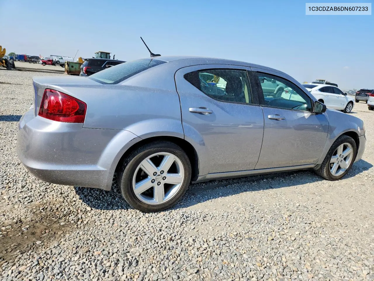 2013 Dodge Avenger Se VIN: 1C3CDZAB6DN607233 Lot: 58662316