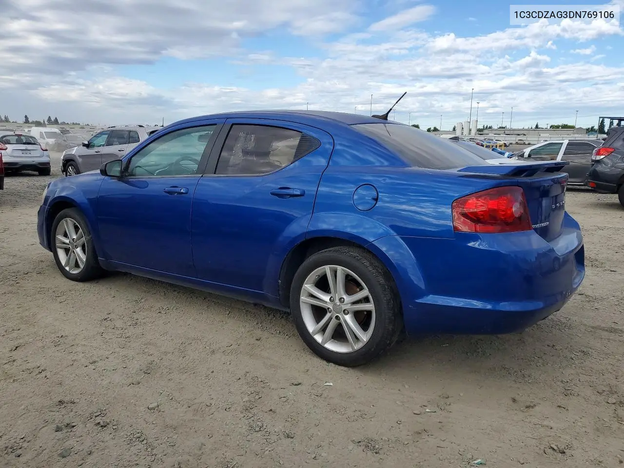 2013 Dodge Avenger Se VIN: 1C3CDZAG3DN769106 Lot: 59016046