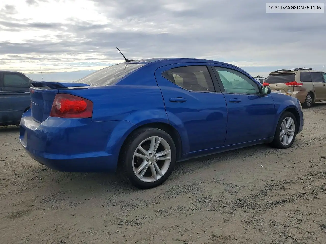 2013 Dodge Avenger Se VIN: 1C3CDZAG3DN769106 Lot: 59016046