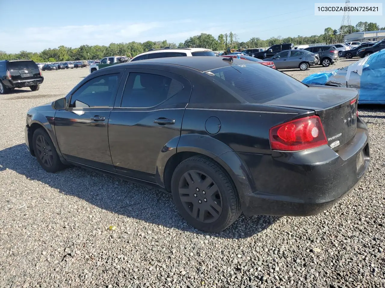 2013 Dodge Avenger Se VIN: 1C3CDZAB5DN725421 Lot: 59291406