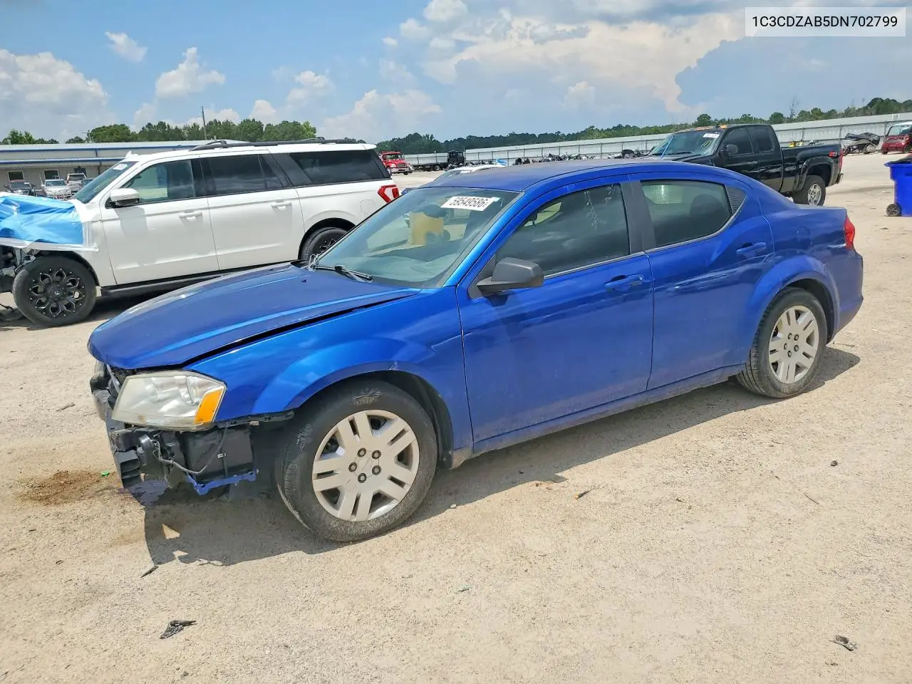 2013 Dodge Avenger Se VIN: 1C3CDZAB5DN702799 Lot: 59549586