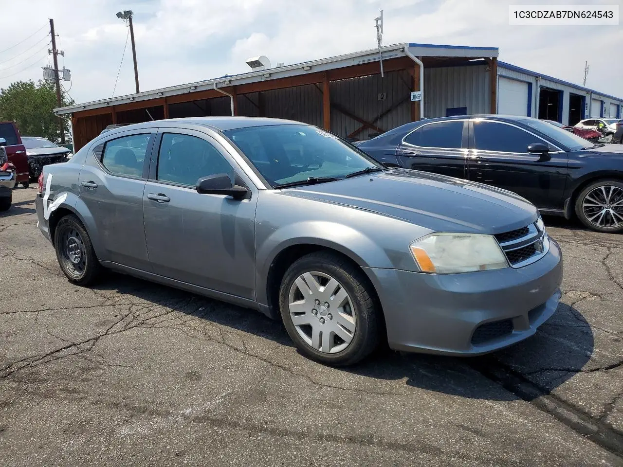 2013 Dodge Avenger Se VIN: 1C3CDZAB7DN624543 Lot: 59640826