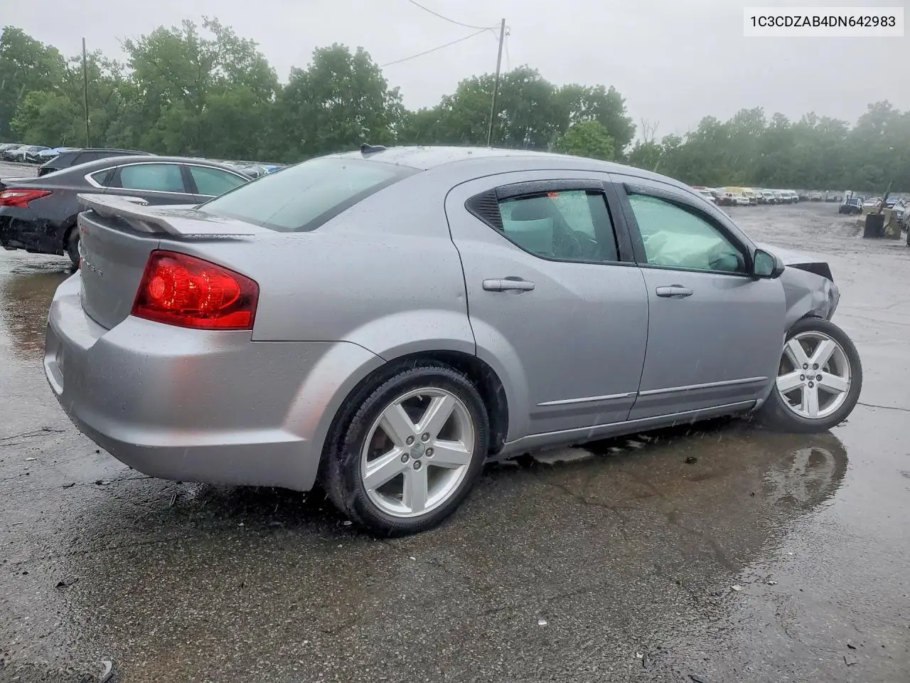 2013 Dodge Avenger Se VIN: 1C3CDZAB4DN642983 Lot: 59780126