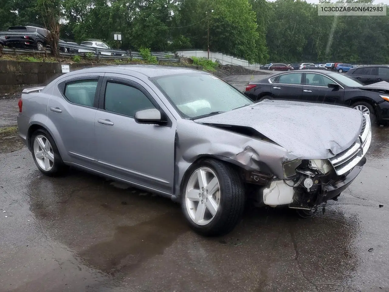 2013 Dodge Avenger Se VIN: 1C3CDZAB4DN642983 Lot: 59780126