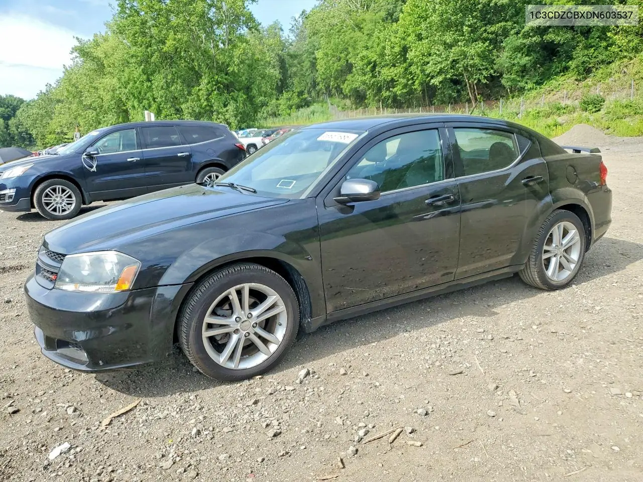 2013 Dodge Avenger Sxt VIN: 1C3CDZCBXDN603537 Lot: 59931986