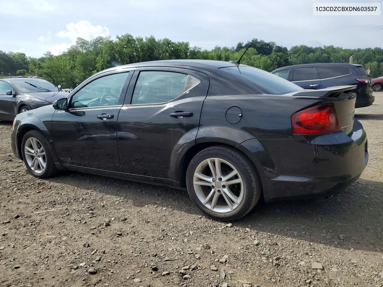 2013 Dodge Avenger Sxt VIN: 1C3CDZCBXDN603537 Lot: 59931986