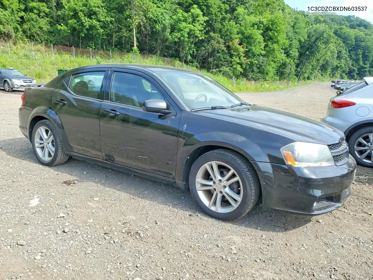 2013 Dodge Avenger Sxt VIN: 1C3CDZCBXDN603537 Lot: 59931986