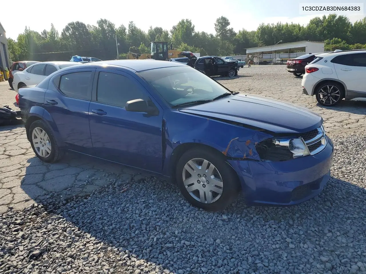 2013 Dodge Avenger Se VIN: 1C3CDZAB3DN684383 Lot: 60045266