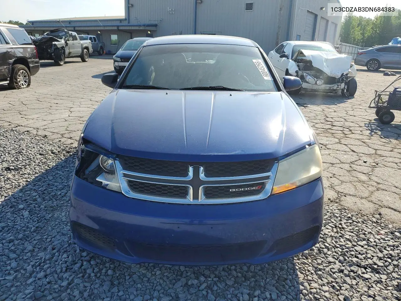2013 Dodge Avenger Se VIN: 1C3CDZAB3DN684383 Lot: 60045266