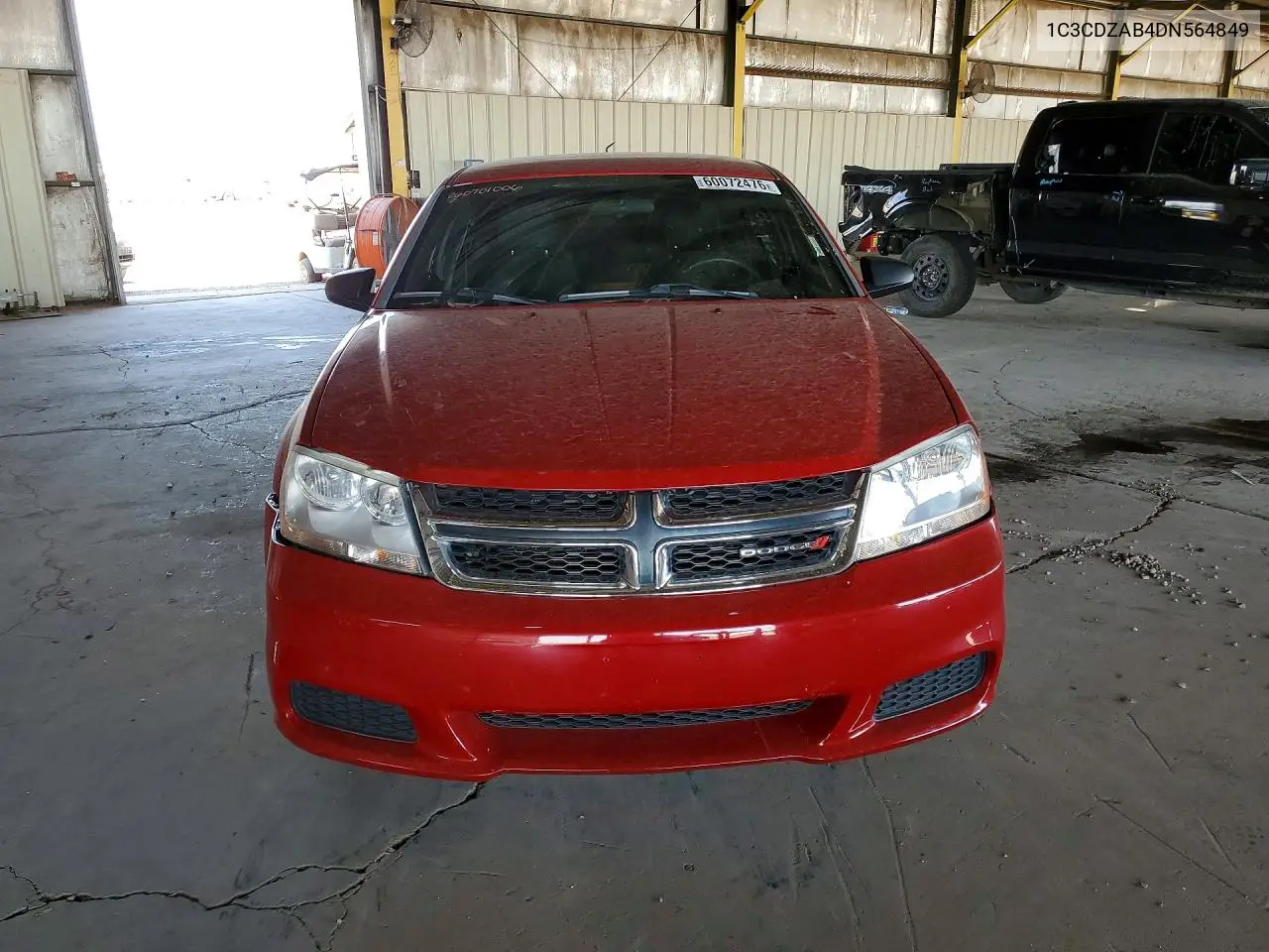 2013 Dodge Avenger Se VIN: 1C3CDZAB4DN564849 Lot: 60072476