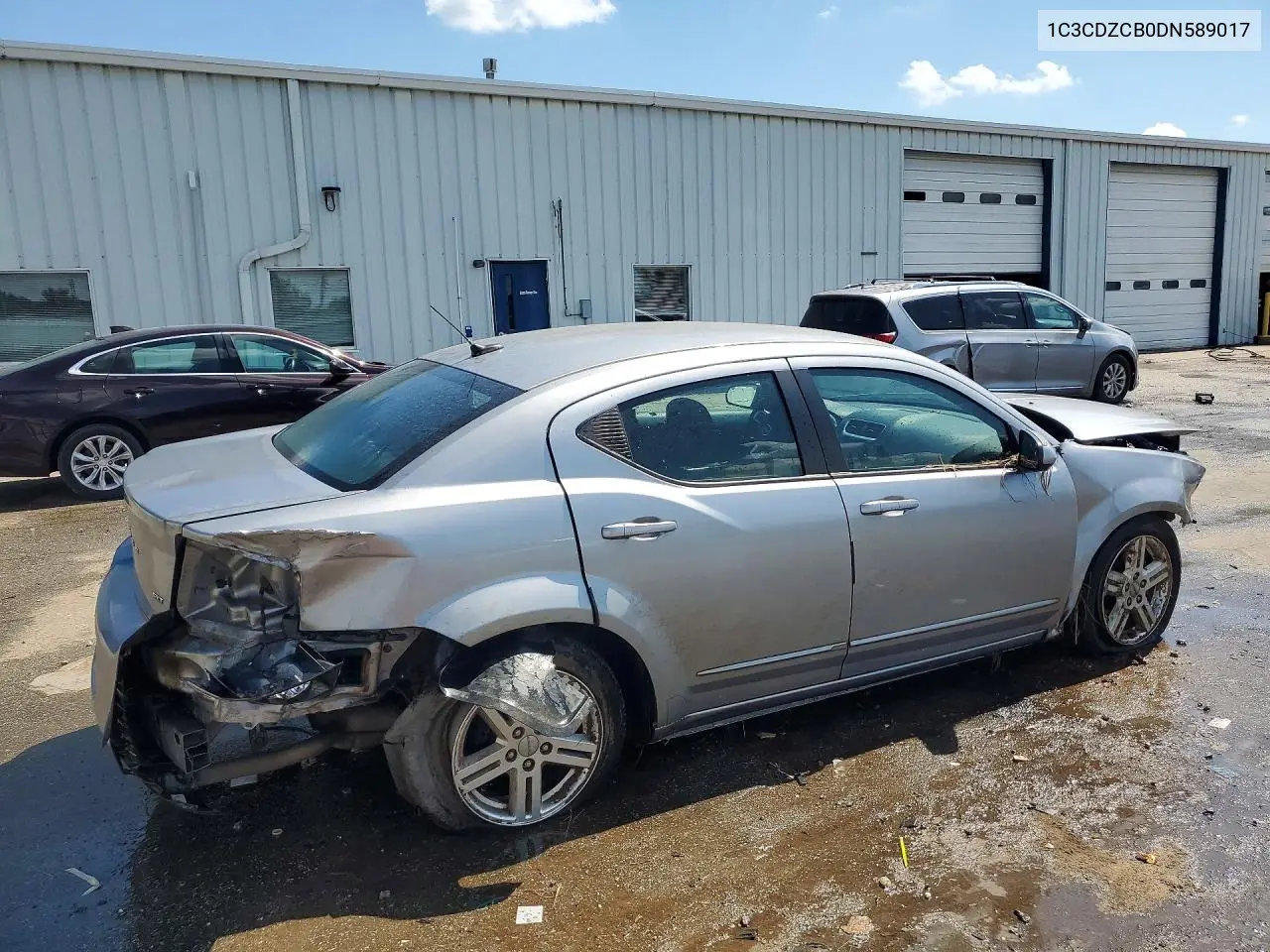2013 Dodge Avenger Sxt VIN: 1C3CDZCB0DN589017 Lot: 60185266