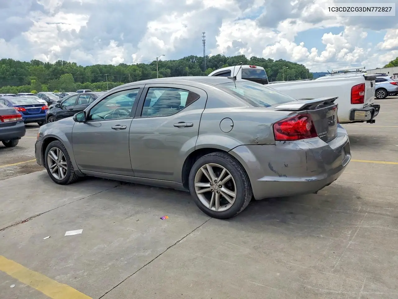 2013 Dodge Avenger Sxt VIN: 1C3CDZCG3DN772827 Lot: 60696786