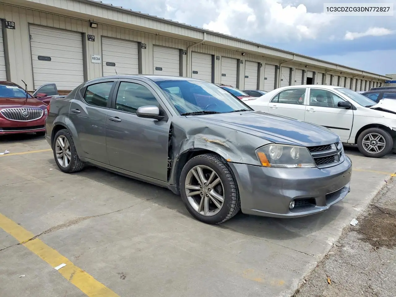 2013 Dodge Avenger Sxt VIN: 1C3CDZCG3DN772827 Lot: 60696786