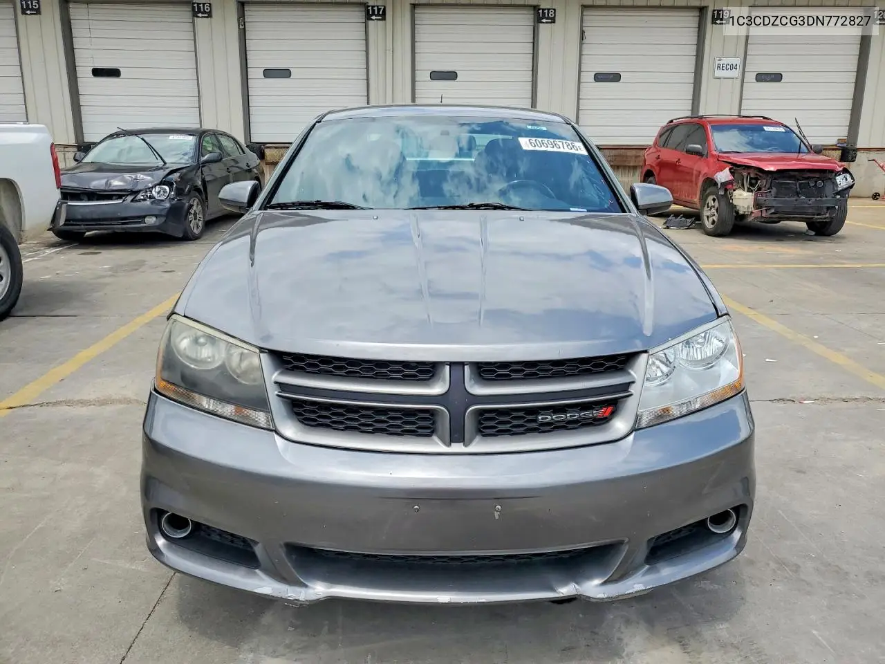 2013 Dodge Avenger Sxt VIN: 1C3CDZCG3DN772827 Lot: 60696786