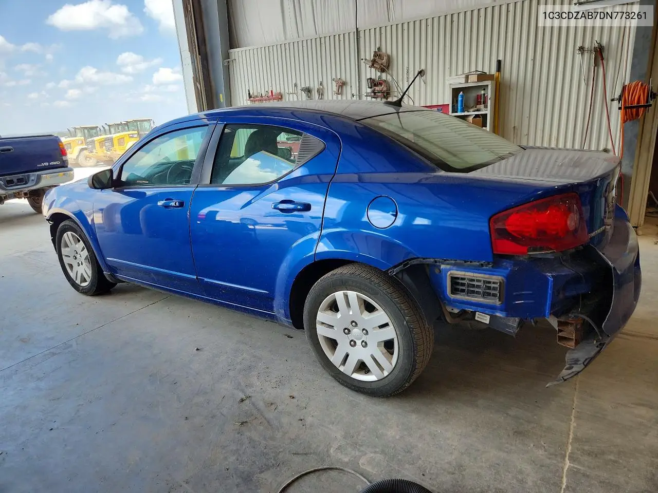 2013 Dodge Avenger Se VIN: 1C3CDZAB7DN773261 Lot: 60981946