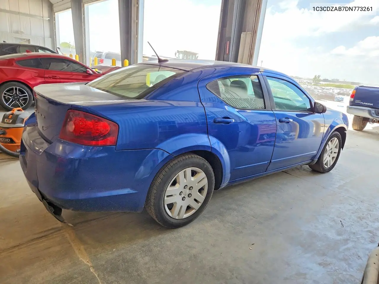 2013 Dodge Avenger Se VIN: 1C3CDZAB7DN773261 Lot: 60981946