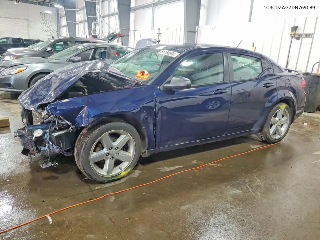2013 Dodge Avenger Se VIN: 1C3CDZAG7DN769089 Lot: 61154806