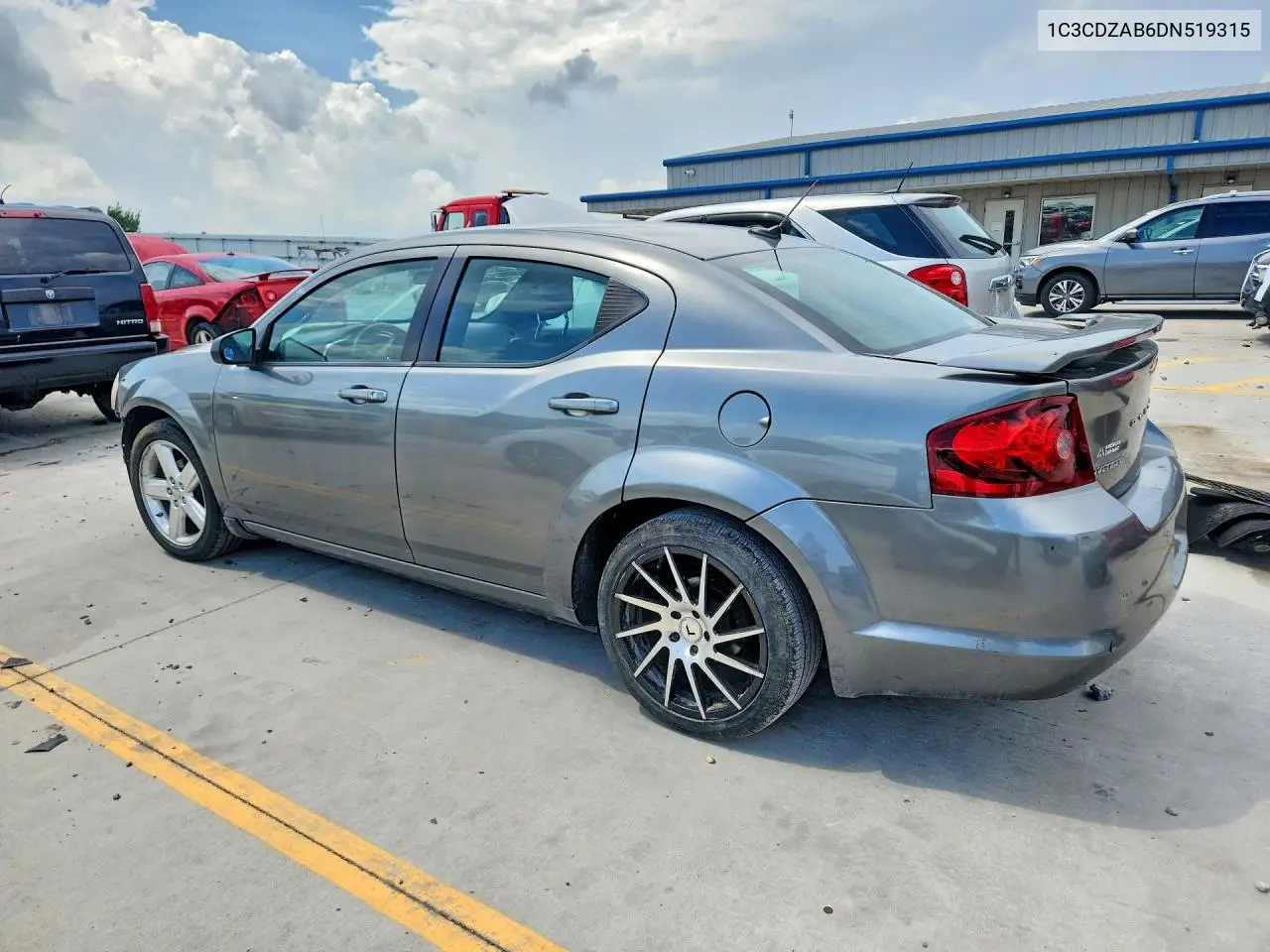 2013 Dodge Avenger VIN: 1C3CDZAB6DN519315 Lot: 61390066