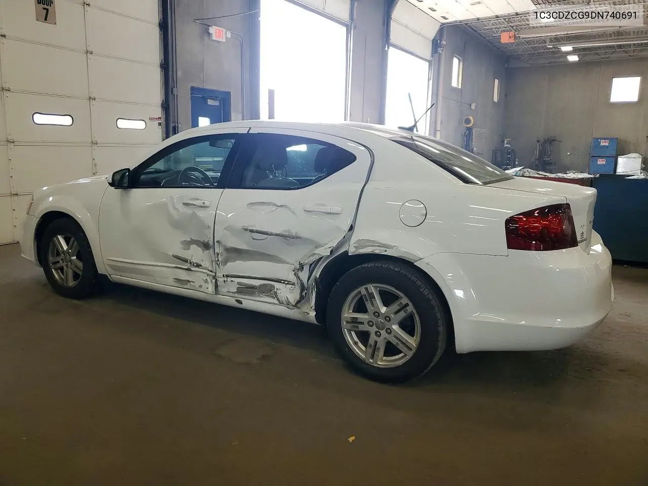 2013 Dodge Avenger Sxt VIN: 1C3CDZCG9DN740691 Lot: 61437376
