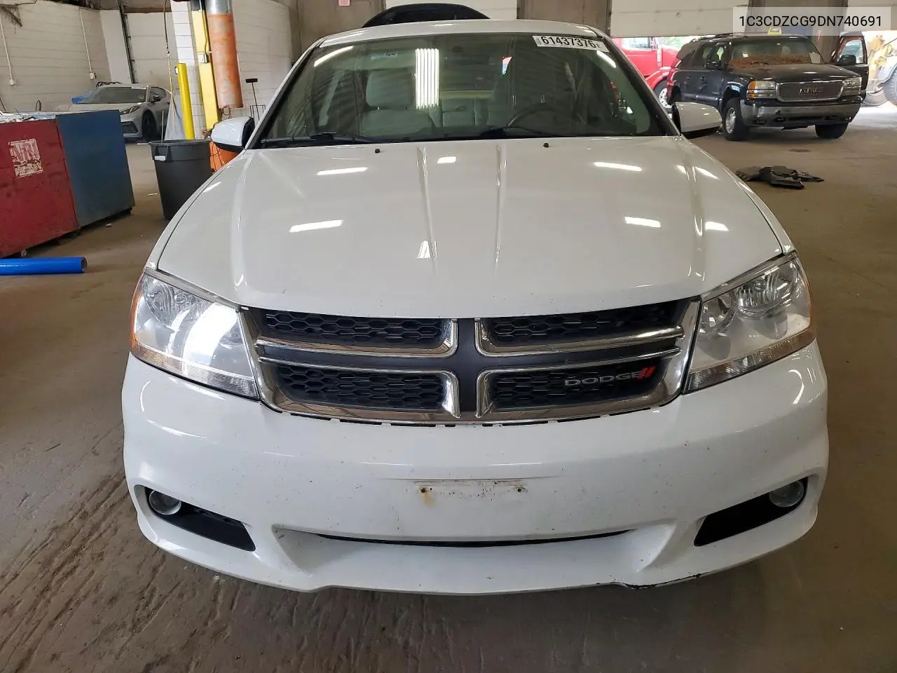 2013 Dodge Avenger Sxt VIN: 1C3CDZCG9DN740691 Lot: 61437376