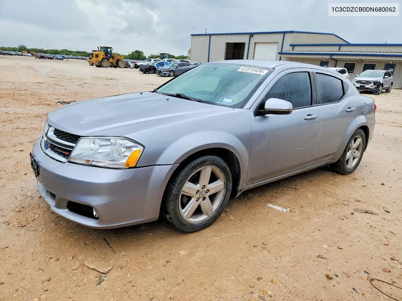 2013 Dodge Avenger Sxt VIN: 1C3CDZCB0DN680062 Lot: 61515436