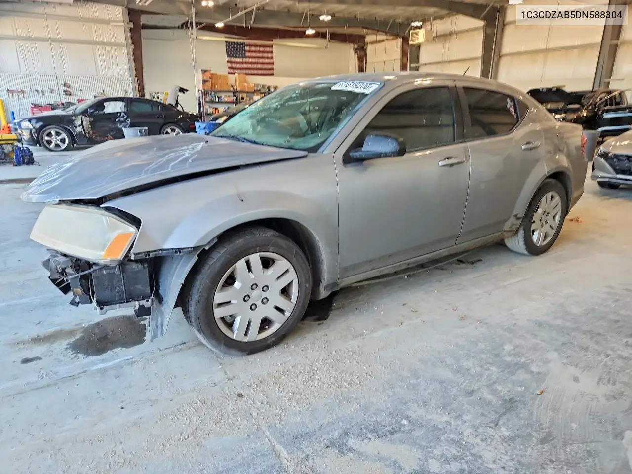 2013 Dodge Avenger Se VIN: 1C3CDZAB5DN588304 Lot: 61619206