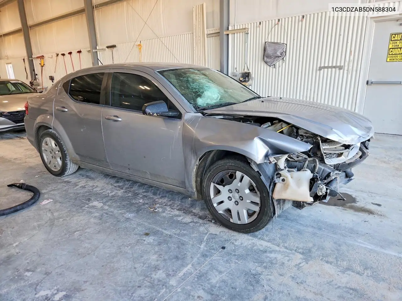 2013 Dodge Avenger Se VIN: 1C3CDZAB5DN588304 Lot: 61619206