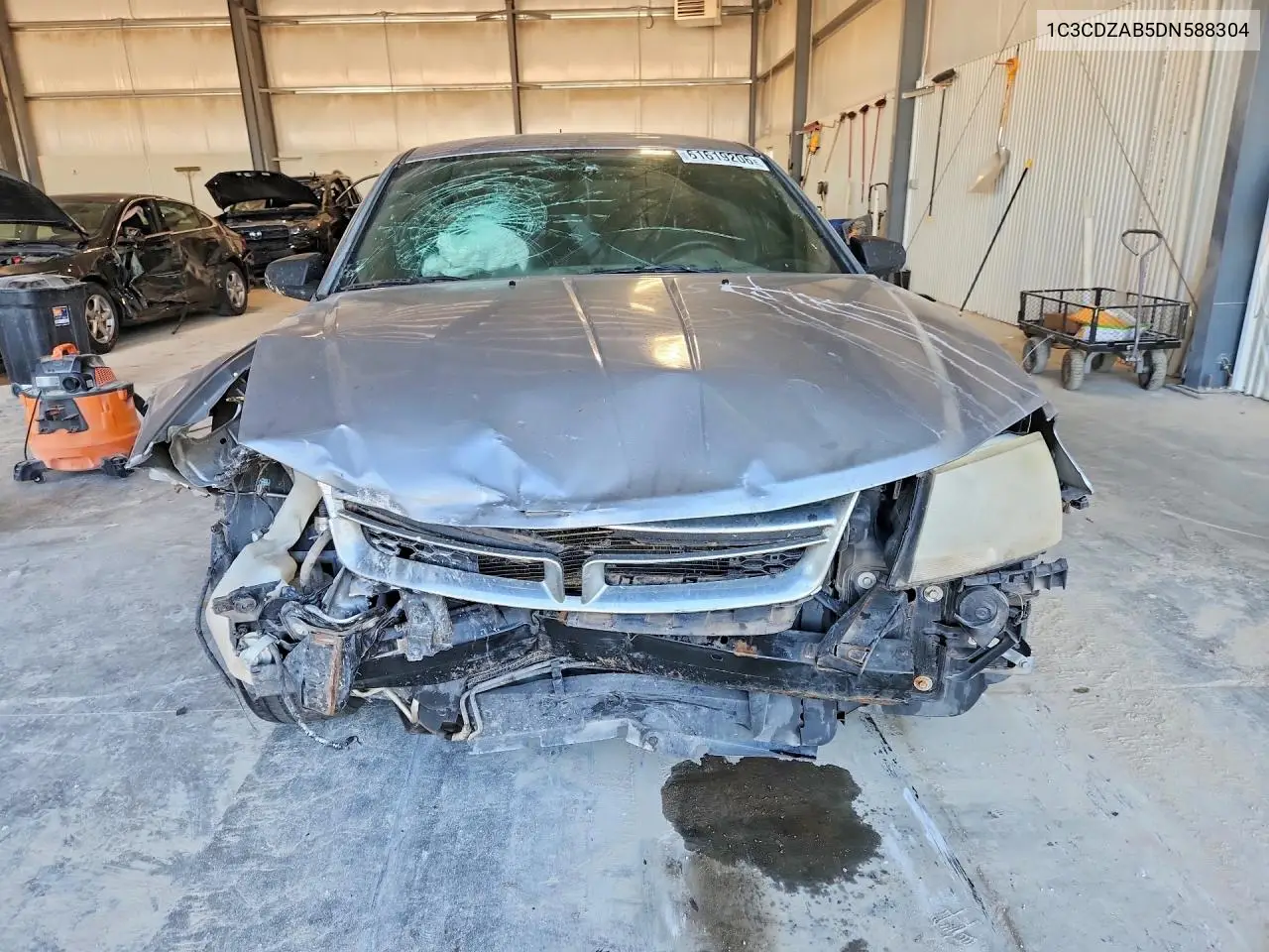 2013 Dodge Avenger Se VIN: 1C3CDZAB5DN588304 Lot: 61619206