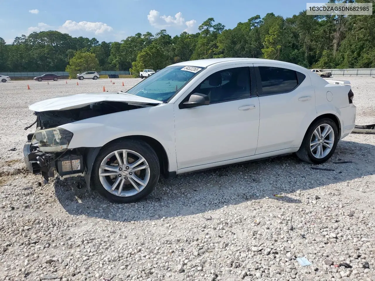 1C3CDZAG5DN682985 2013 Dodge Avenger Se