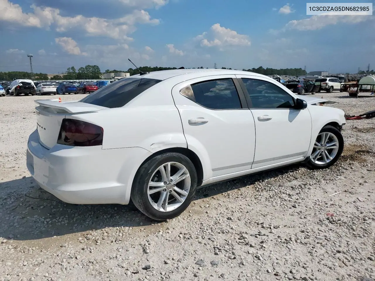 1C3CDZAG5DN682985 2013 Dodge Avenger Se