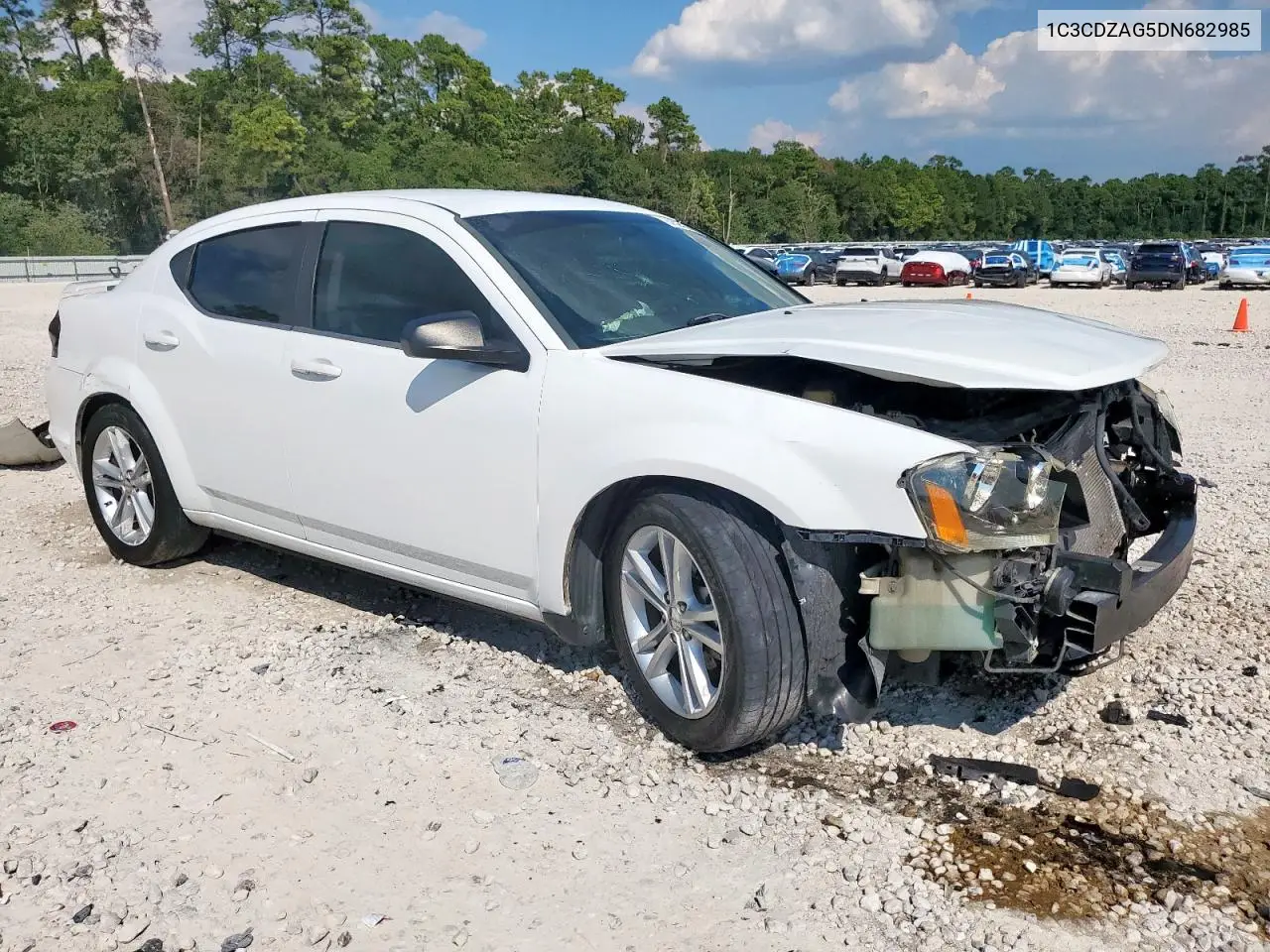 1C3CDZAG5DN682985 2013 Dodge Avenger Se