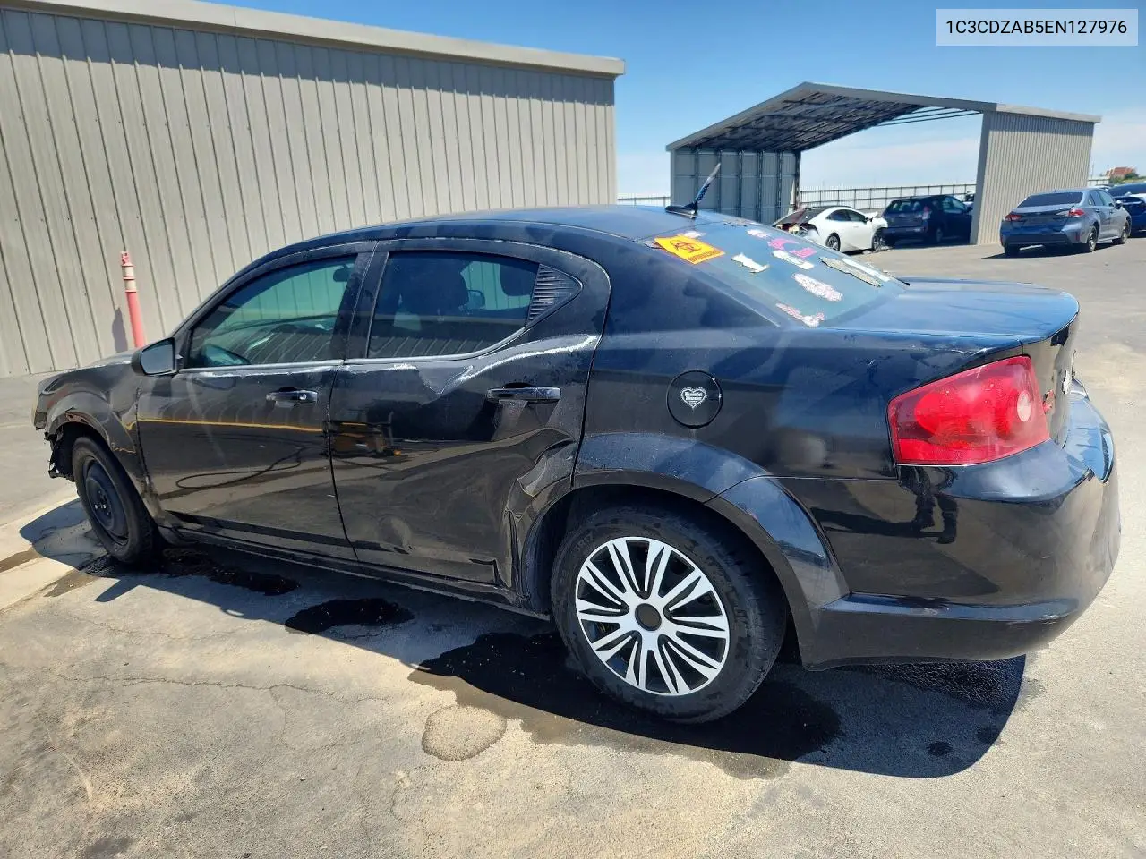 2014 Dodge Avenger Se VIN: 1C3CDZAB5EN127976 Lot: 55846436
