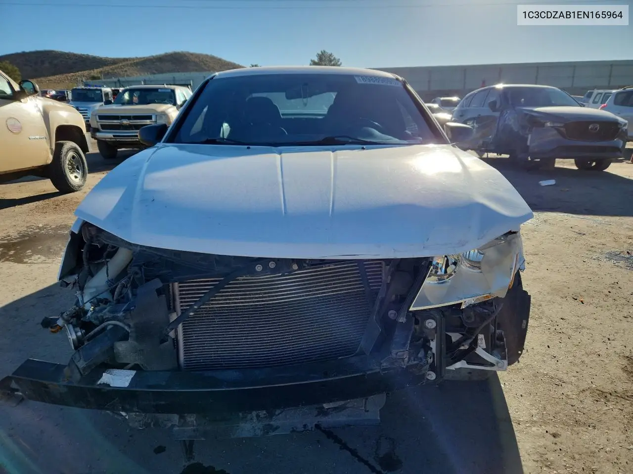 1C3CDZAB1EN165964 2014 Dodge Avenger Se