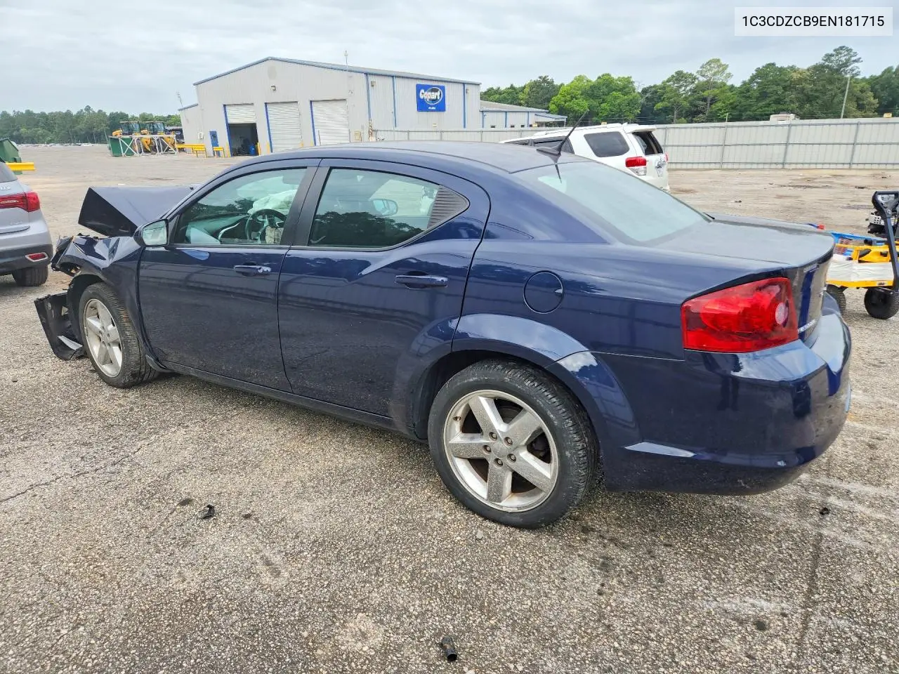 2014 Dodge Avenger Sxt VIN: 1C3CDZCB9EN181715 Lot: 56165426